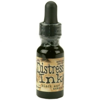 Tim Holtz Distress Oxide Ink Pads Set of 12 and Mini Ink Blending Tools  Round with Replacement Foams
