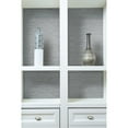 thumbnail image 4 of Better Homes & Gardens Blue Faux Textured Grasscloth Peel and Stick Wallpaper, 4 of 9