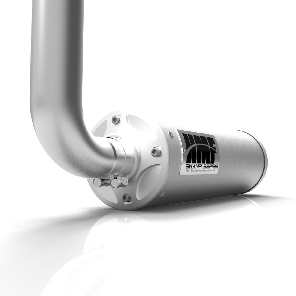 Swamp SlipOn StainlessSteelSnorkel Exhaust Polaris Sportsman 550/850