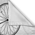 thumbnail image 3 of Ambesonne Black and White Kitchen Curtains, Woman Flowers, 55"x39", Black and White, 3 of 3