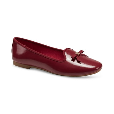 Charter Club Kimii Deconstructed Loafers Red Patent 10.5M
