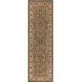 thumbnail image 3 of Sensation Traditional 2' x 7' Green and Beige Polypropylene Indoor Area Rug, 3 of 8