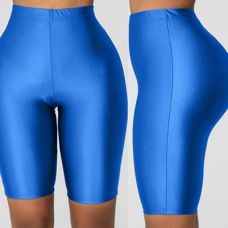 CAICJ98 Leggings For Women Plus Size Women's Lined Water Resistant Legging  High Waisted Thermal Winter Hiking Running Pants Pockets Blue,XXL