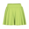 thumbnail image 6 of lcziwo Tennis Skirts for Women Pleated High Waisted Golf Skorts Tummy Control Skirts with Shorts Pockets Green XXL, 6 of 9