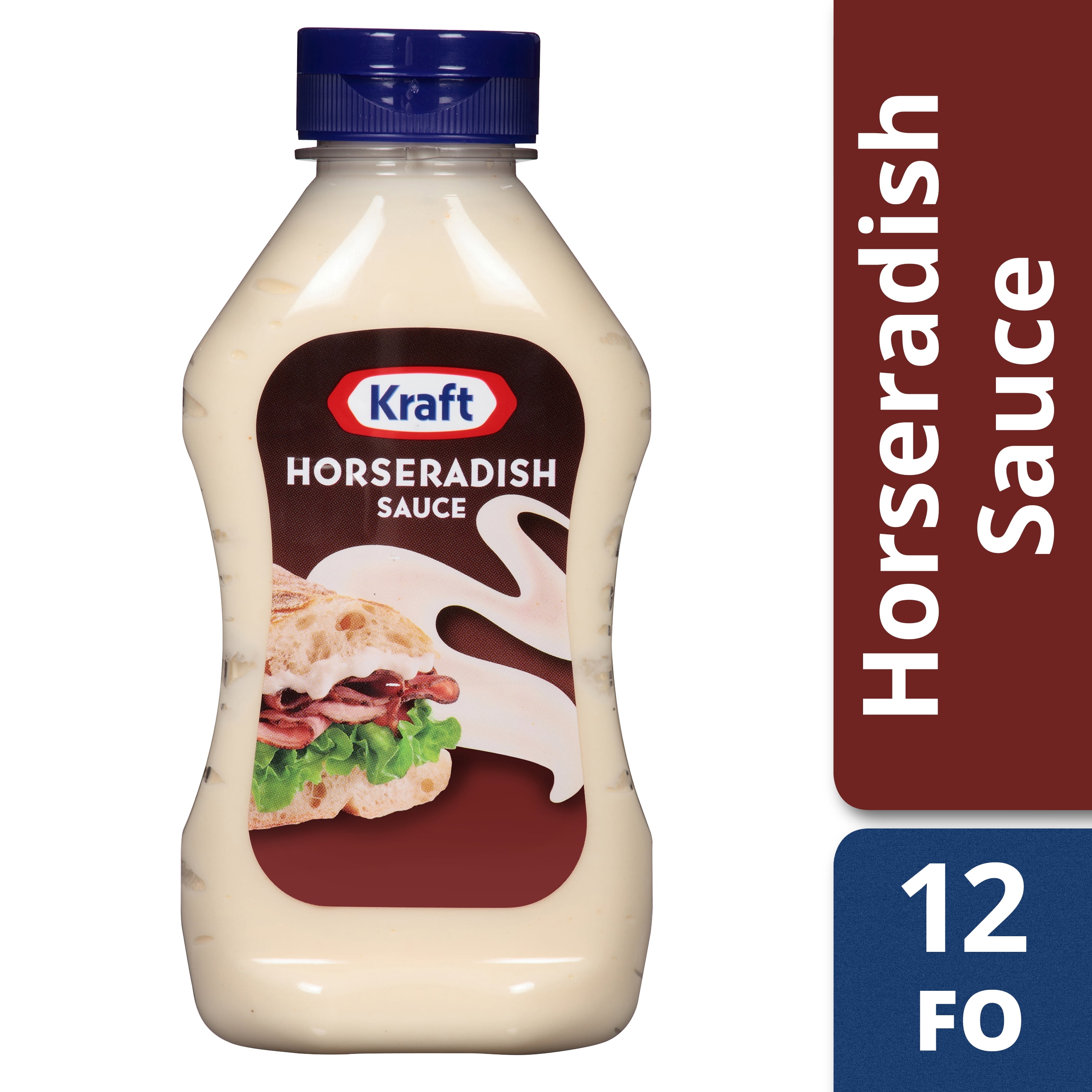 Kraft Horseradish Sauce, 12 fl oz Bottle