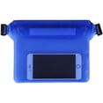 thumbnail image 6 of Waterproof Pouch Dry Bag, Fanny Pack with Waist Strap Keep Your Cellphone Cash Safe and Dry Perfect for Boating Swimming Snorkeling Kayaking Beach, Blue, 6 of 7