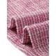thumbnail image 5 of Vestido de tweed para mujer INSPIRE CHIC, de mangas largas, escote cuadrado, largo hasta la rodilla, talla XL, color rosa intenso, 5 of 6