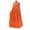 Orange, variant on Rutainlusire Dresses for Women Under $10, Women Fashion Casual Solid Strap Dress Pocket Loose Backless Big Dress