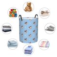 thumbnail image 6 of Kll French Bulldog2 Waterproof Foldable Laundry Hamper Bucket With Handles For Storage Bin,Kids Room,Home Organizer (Medium), 6 of 8
