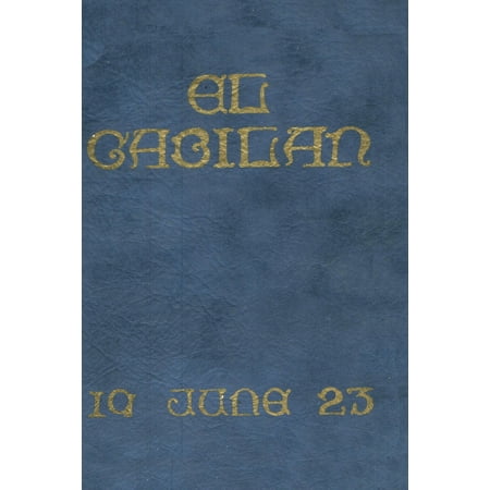 (Custom Reprint) Yearbook: 1923 Salinas High School - El Gabilan Yearbook (Salinas, CA)