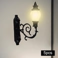 thumbnail image 2 of Redempat 5x Antique Miniature Wall Lamp for Accessories DIY Style A 1Set, 2 of 6
