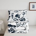thumbnail image 5 of Homewish Cartoon Gaming Controller Twin Comforter Sets,Game Over Print Bedding Set,White,Gamepad Reversible,2pcs,1 Comforter and 1 Pillowcase, 5 of 7