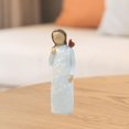 thumbnail image 1 of Angel Statue Girl Figurina decorativa Figura creativa Escultura Ornamento de escritorio para mesa de comedor de la oficina Entrada de estantería, 1 of 10