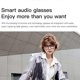 thumbnail image 3 of 2025 new style high quality M01 Wireless Music Earphone Smart Eyeglasses IP68, 3 of 5