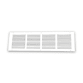 thumbnail image 3 of Air Return Grille 1 RA 24â€³x6â€³ for Sidewall and Ceiling â€“ Steel Return Air Vent Duct Cover with Screws, Powder-Coated White Finish, Fits Standard Duct Openings, Outer Size 25-3/4â€³x7-3/4â€³, 3 of 6