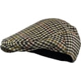 thumbnail image 3 of HSHDLDF Men's Classic Herringbone Tweed Wool Blend Newsboy Ivy Hat, 3 of 4