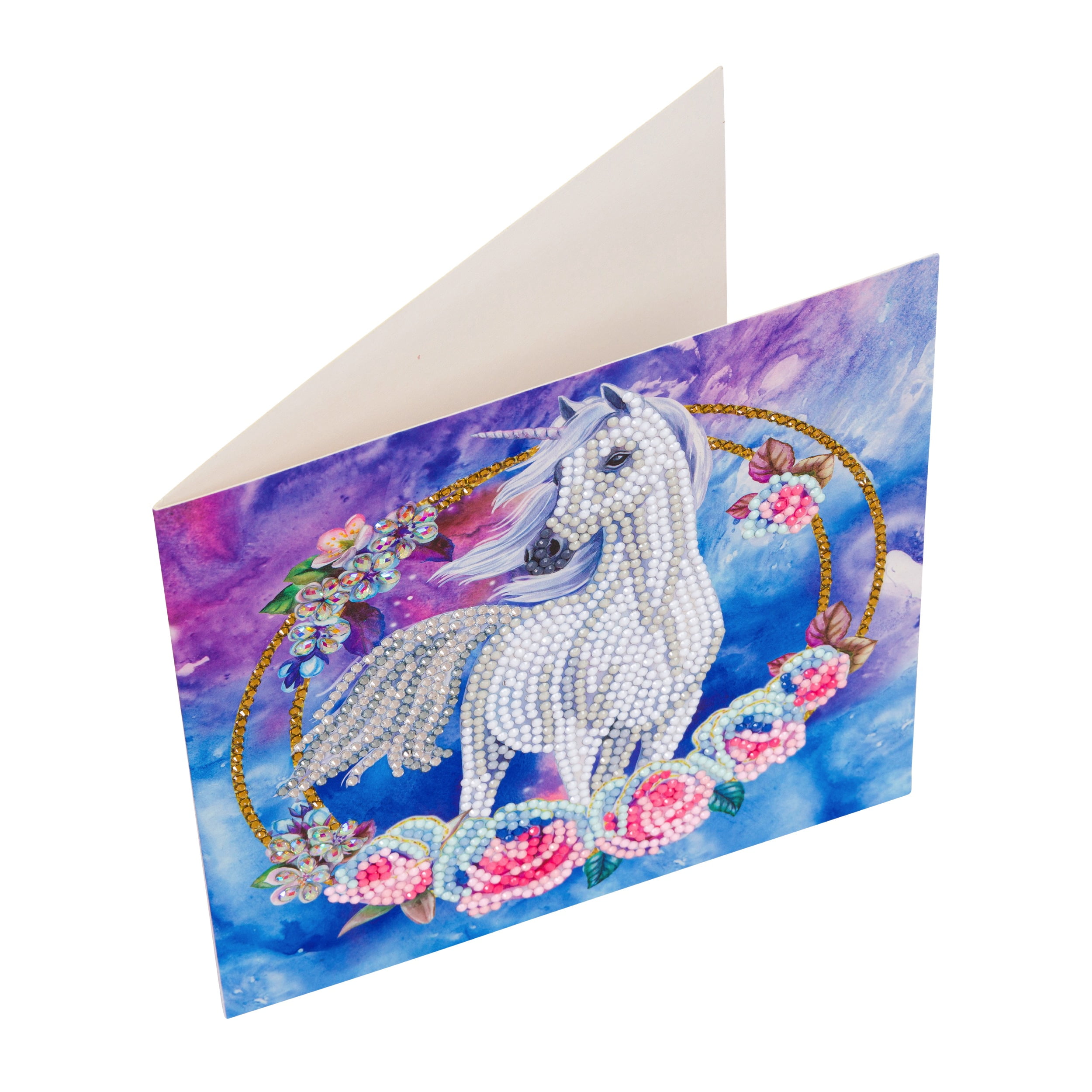 Unicorn Greeting Card From Vervaco - Diamond Painting - Cards - Kits - Casa  Cenina