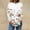 White, variant on Fznquz Long Sleeve Womens Business Casual Tops Tunic Floral Shirt White Round Neck Plus Size Womens T Shirts
