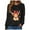 Black, variant on vigerkar Cow Valentine's Sweatshirt, Pink Heart Cow Sweater, Cute Crewneck Pullover for Women (Red, L)