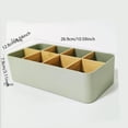 thumbnail image 4 of kojbhygd Creative Wooden Storage Box 6 Compartment Desktop Organizer Multipurpose Container Home Office Kitchen, 4 of 9