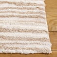 thumbnail image 3 of SAFAVIEH Seattle Pavel Abstract Shag Area Rug, Ivory/Beige, 8' x 10', 3 of 10