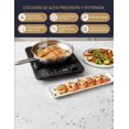 thumbnail image 2 of Elite Gourmet EIND57B SlimStore Placa de inducción, controles táctiles, perfil ultradelgado de 2 pulgadas, 10 niveles de potencia, temperaturas de 140 F a 465 F, calentamiento rápido, negro, 2 of 7