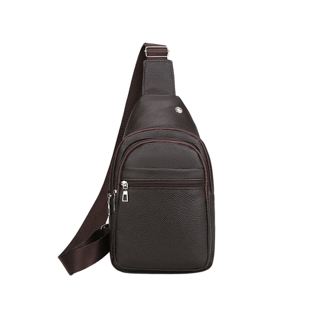Almacenamiento de Pecho Al Aire Libre Impermeable, Crossbody Bolso de Pecho Impermeable de los Hombres 30x17cm, Mochila Deportiva de Hombro, Mochila con Correa de Pecho