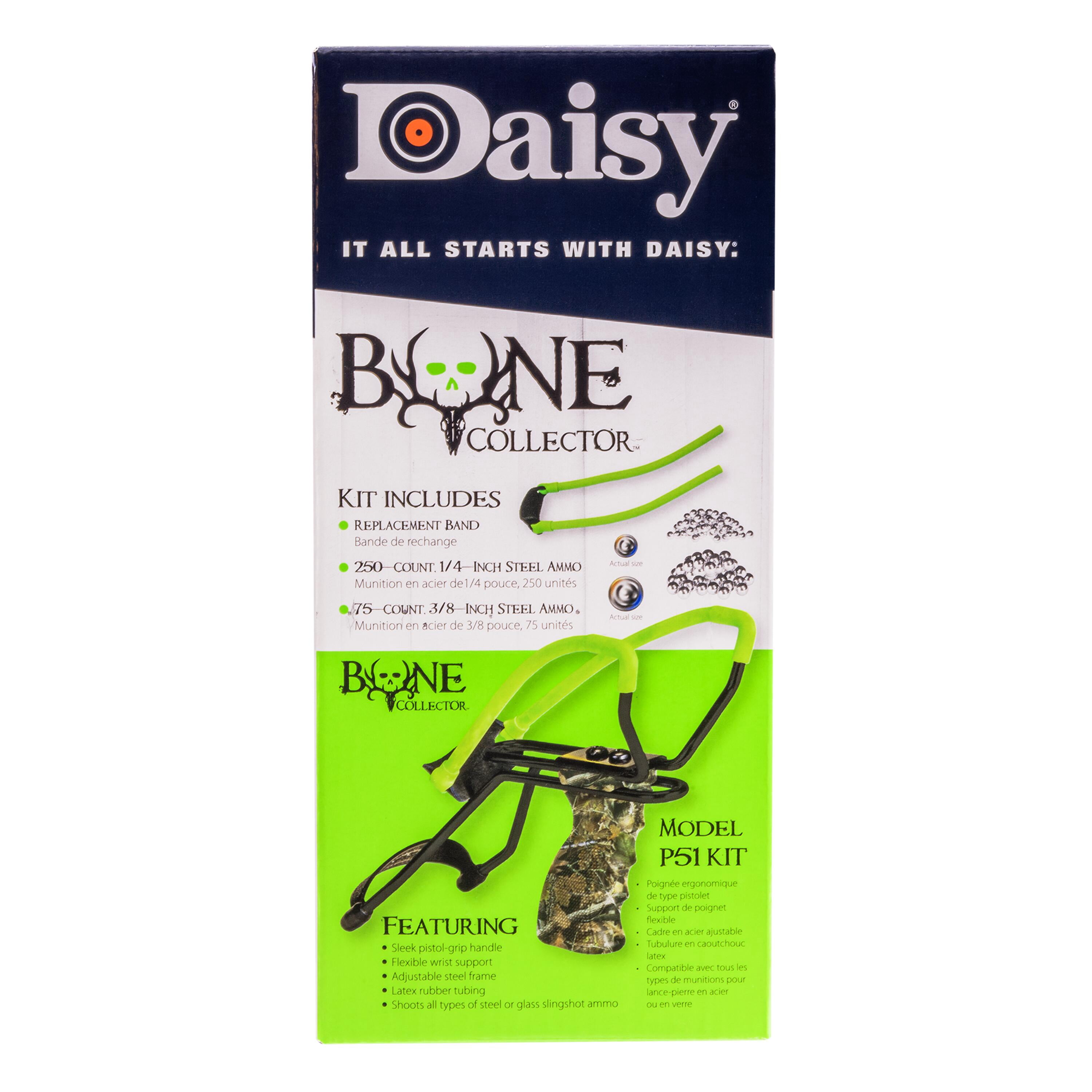 Daisy Bone Collector Camo P51 Sling Shot Kit, BC51KT