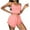 Pink, variant on LYXSSBYX Womens Pajama Sets Women 2 Piece Outfit Set Sleeveless Top Short Pants Nightshirt Homewear Pajamas