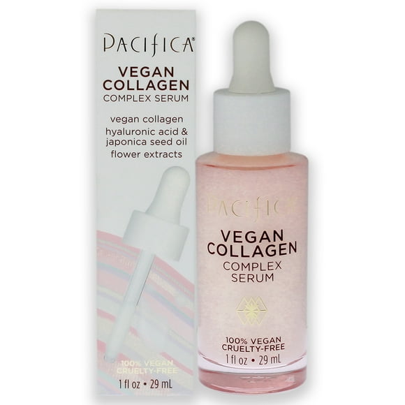 Vegan Collagen Complex Serum by Pacifica for Unisex - 1 oz Serum