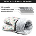 thumbnail image 7 of Cute Oven Mitts,Fairy Tale Princess Pattern Oven Mitt 2-Pack Set,Kitchen Gloves for Oven,Heat Resistant Oven Mitts 7.7"x12", 7 of 7