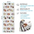 thumbnail image 2 of Ballet Dancer Princess Pattern Hot Yoga Mat Towel Non Slip for Hot Yoga - Quick-Drying Yoga Mat Cover with 4 Corner Pockets with Travel Bag - Hot Yoga Towel Non Slip 74"x26", 2 of 6