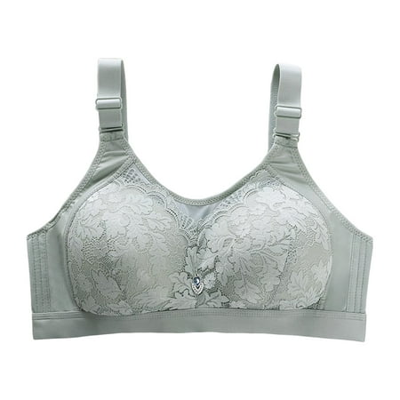 Blphud Tshirt Bras for Women No Underwire Bra Women s Wireless Bra with Seamless Smooth Comfort Wirefree T Shirt Bra Bra Comfortable Soft Bustier Green 38