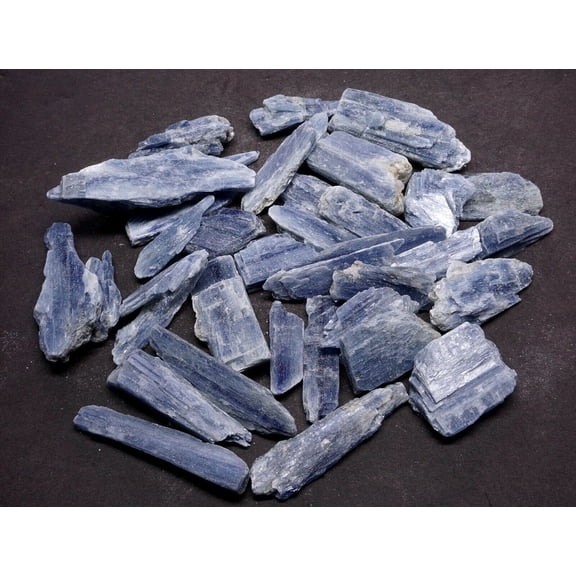 Kyanite 1/2 LB Box Rough Natural Blue Blade Crystals Wholesale Gemstone Specimen