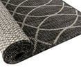 thumbnail image 6 of Unique Loom Outdoor Trellis Collection Area Rug - Gitter (5' 3" x 8' Rectangle Charcoal/Ivory), 6 of 10