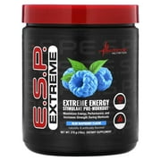 Metabolic Nutrition E.S.P. Extreme Energy Stimulant Pre-Workout, Blue Raspberry, 10 oz (275 g)