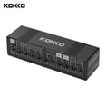 thumbnail image 1 of KOKKO Compact Guitar Effect Power Supply Station Distributor 10 Isolated DC Outputs 9V/ 12V/ 18V with Short Circuit/ Overcurrent Protection Metal Shell, 1 of 6