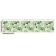 thumbnail image 3 of Floral Upholstery Fabric by the Yard, Rose Flowers Colored in Pale Taupe and Green Leaves on Pastel Background Print, Decorative Fabric for DIY and Home Accents, Multicolor by Ambesonne, 3 of 5