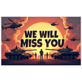 thumbnail image 4 of LUUFILx We Will Miss You Banner Farewell Party Decor Balloons Backdrop Celebration Background Office Send-Off Festive Decoration Goodbye Event Supplies, 4 of 9