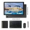 thumbnail image 2 of AEEZO Android 14 Tablet 10.1 inch Tablet,8GB+64GB ROM,WiFi 6,Bluetooth 5.0,5MP + 8MP White+Keyboard & Mouse Set Black, 2 of 6