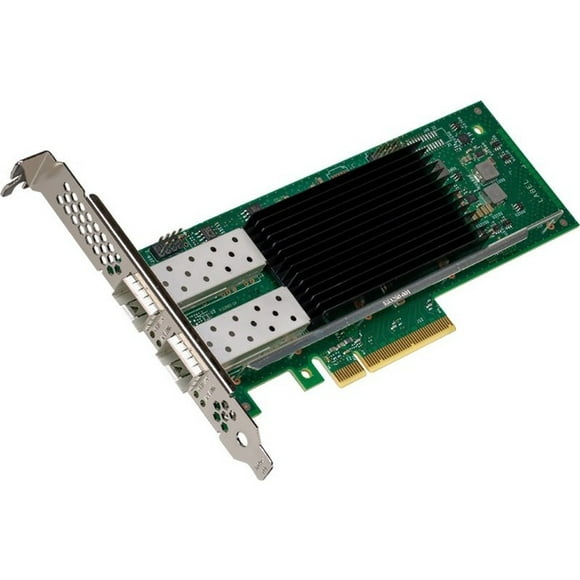 Intel Carte Réseau Ethernet E810-XXVDA2 - Carte Réseau - PCIe 4.0 x8 Profil Bas - 10/25 Gigabit SFP28 x 2