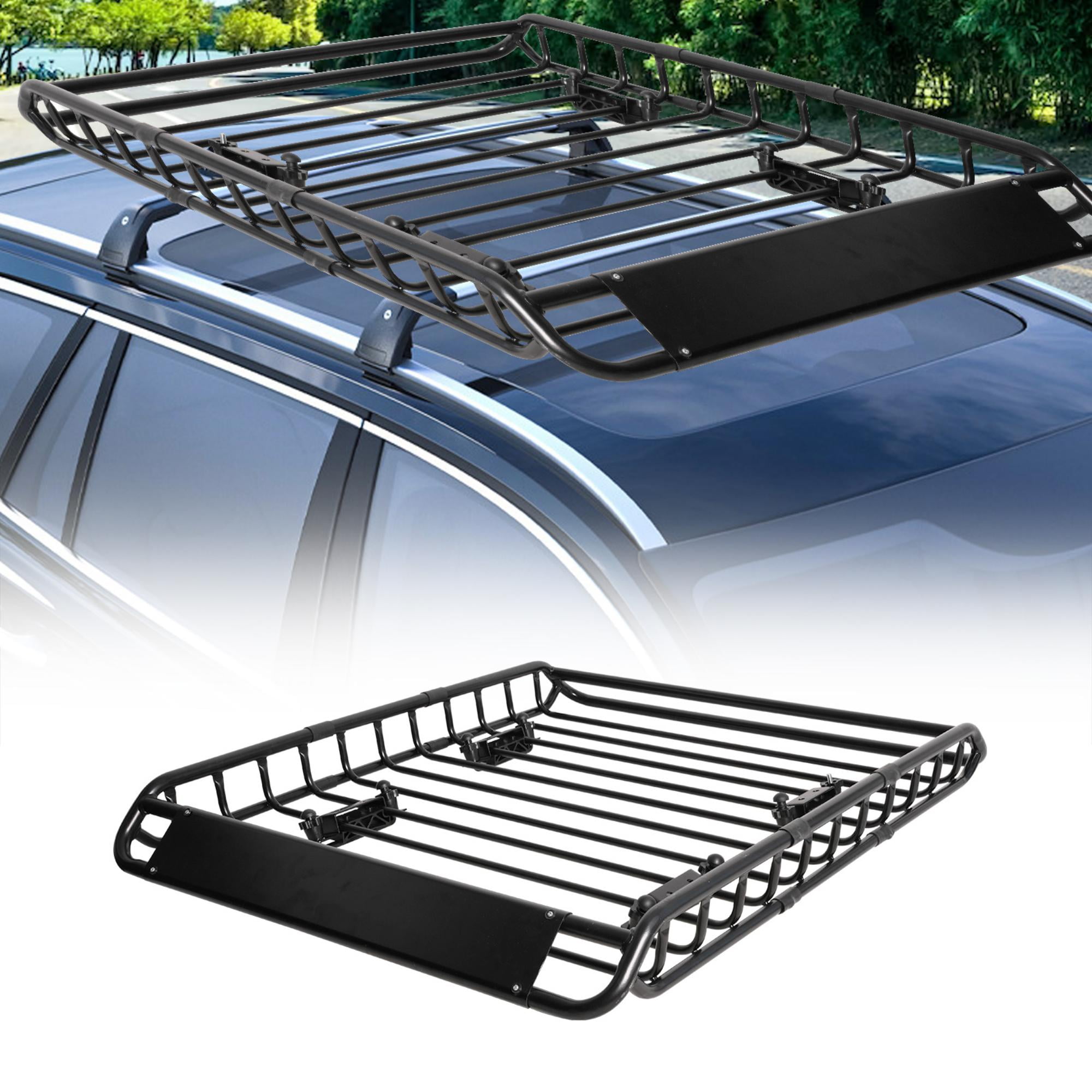 45" x 36" Universal Roof Rack Basket Heavy Duty Rooftop Cargo Rack, 150