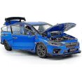 thumbnail image 4 of 2016 Impreza WRX STI S207 Diecast Model Cars Racing Sports Toy Car 1/32 Scale Metal Childrens Die-cast Vehicles with Light, 4 Doors Open, Hood &, 4 of 5