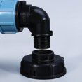 thumbnail image 2 of Adaptador de tanque Ibc S60x6 a Mdpe para tanques de agua Ibc (salida en ángulo de 20 mm) Feliz Sencillez, 2 of 3