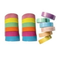 thumbnail image 1 of Cintas adhesivas para manualidades creativas, juguetes sensoriales, regalos para fiestas infantiles. 18 piezas, 1 of 9