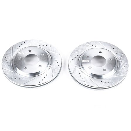Power Stop AR8254XPR Evolution Drilled & Slotted Rotors -Front Fits 1998 Chevrolet Lumina