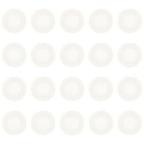 60 Pcs Bamboo and Wood Cover Silicone Stopper Straw Holes Fixing Straws Water Cup Portable Jar Seals Grommets