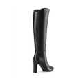 thumbnail image 2 of DREAM PAIRS Women's Knee High Boots, Round Toe Block High Heel Dress Boots with Side Zipper, 2 of 4