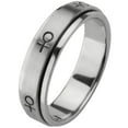 thumbnail image 1 of Bague Spinner Symbole Féminin, 1 of 1