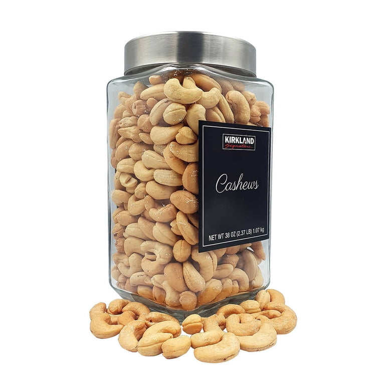 Kirkland Signature, Premier Cashews, 38 Ounce, Black Label